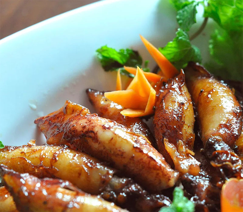 Các món ngon từ mực trứng