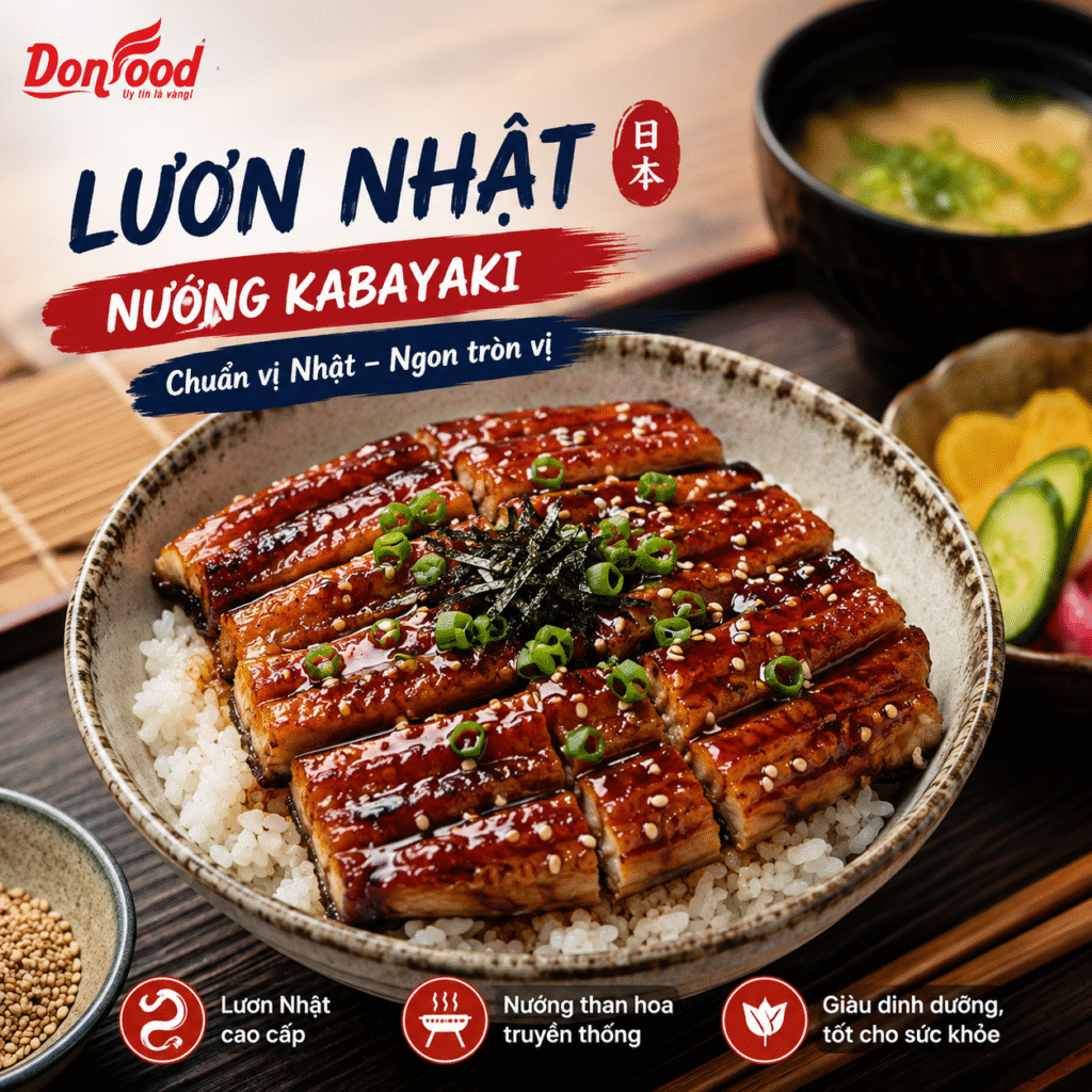 Cơm lươn Nhật Kabayaki cho bữa cơm báo hiếu