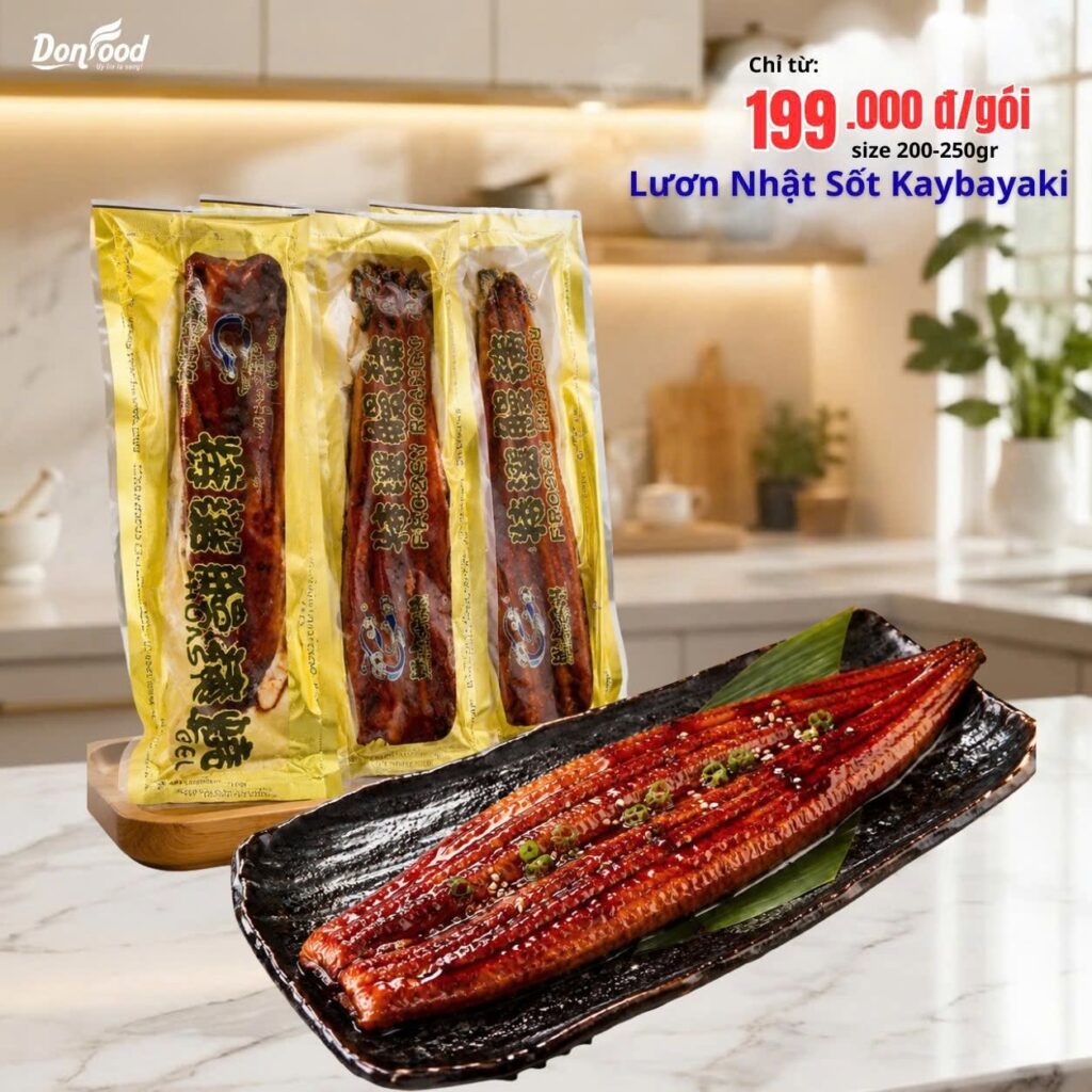 Bữa cơm lươn Nhật dành tặng cha mẹ mùa Vu Lan