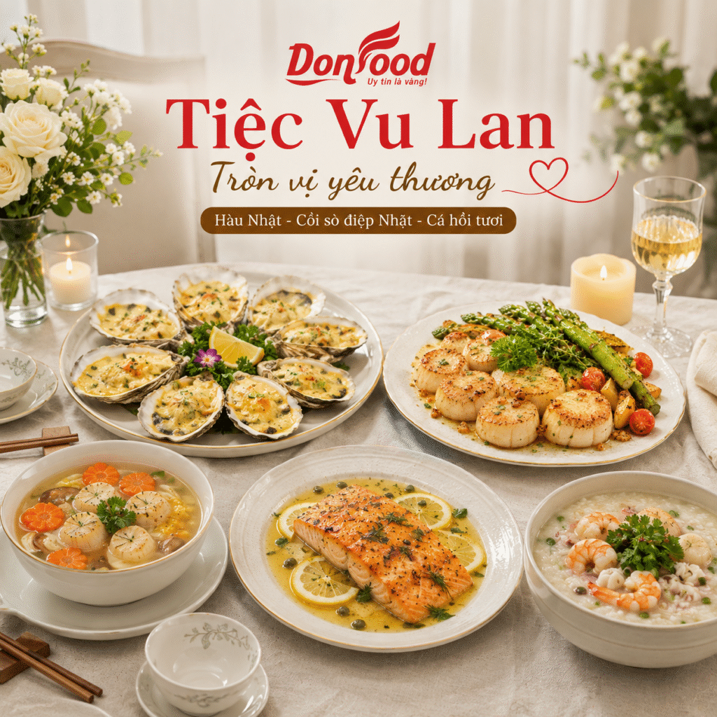 Mâm Tiệc vu lan sang trọng
